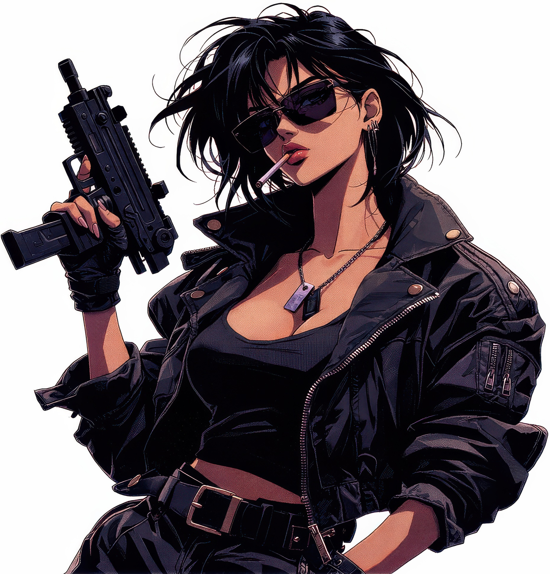AI Ops girl artwork